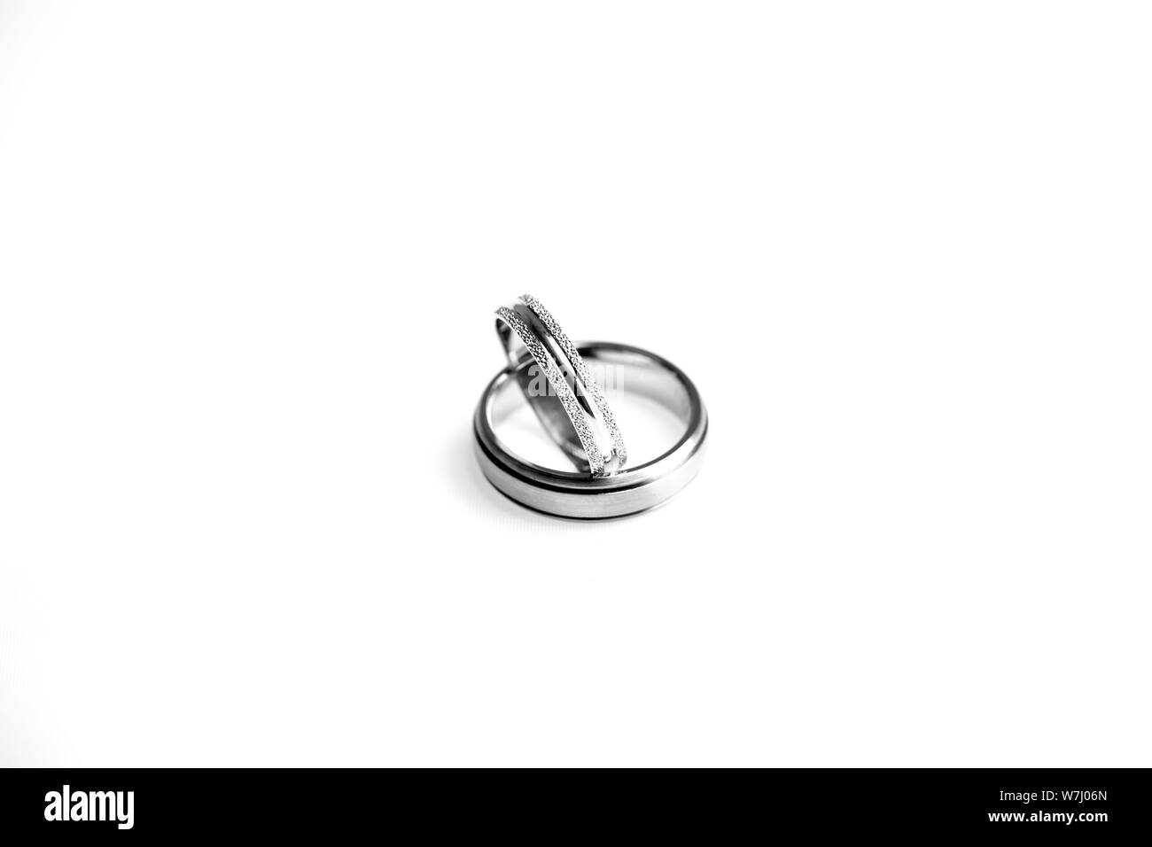 Gold rings Black and White Stock Photos & Images Alamy