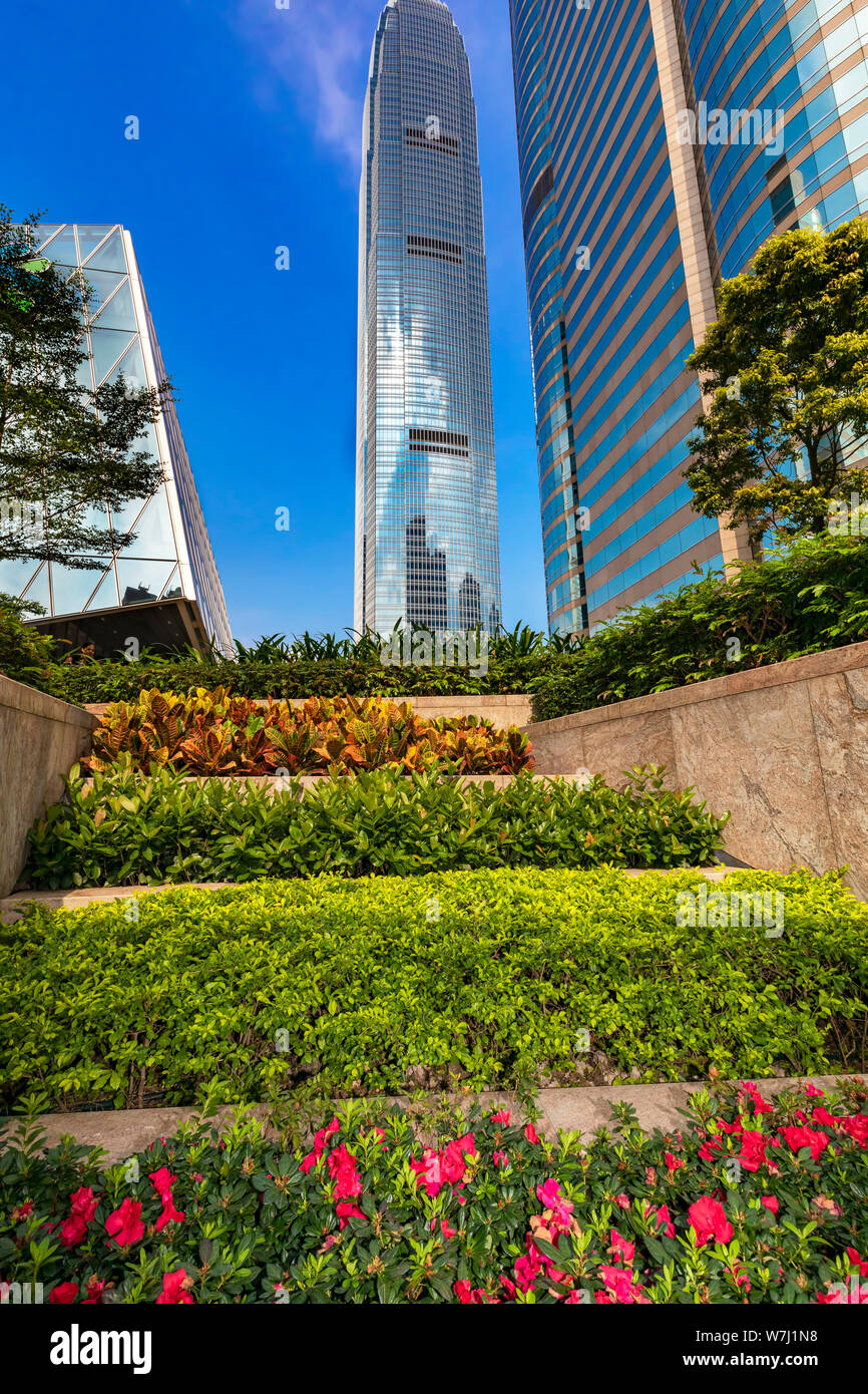 International Finance Centre Tower, Hong Kong, SAR, China Stock Photo