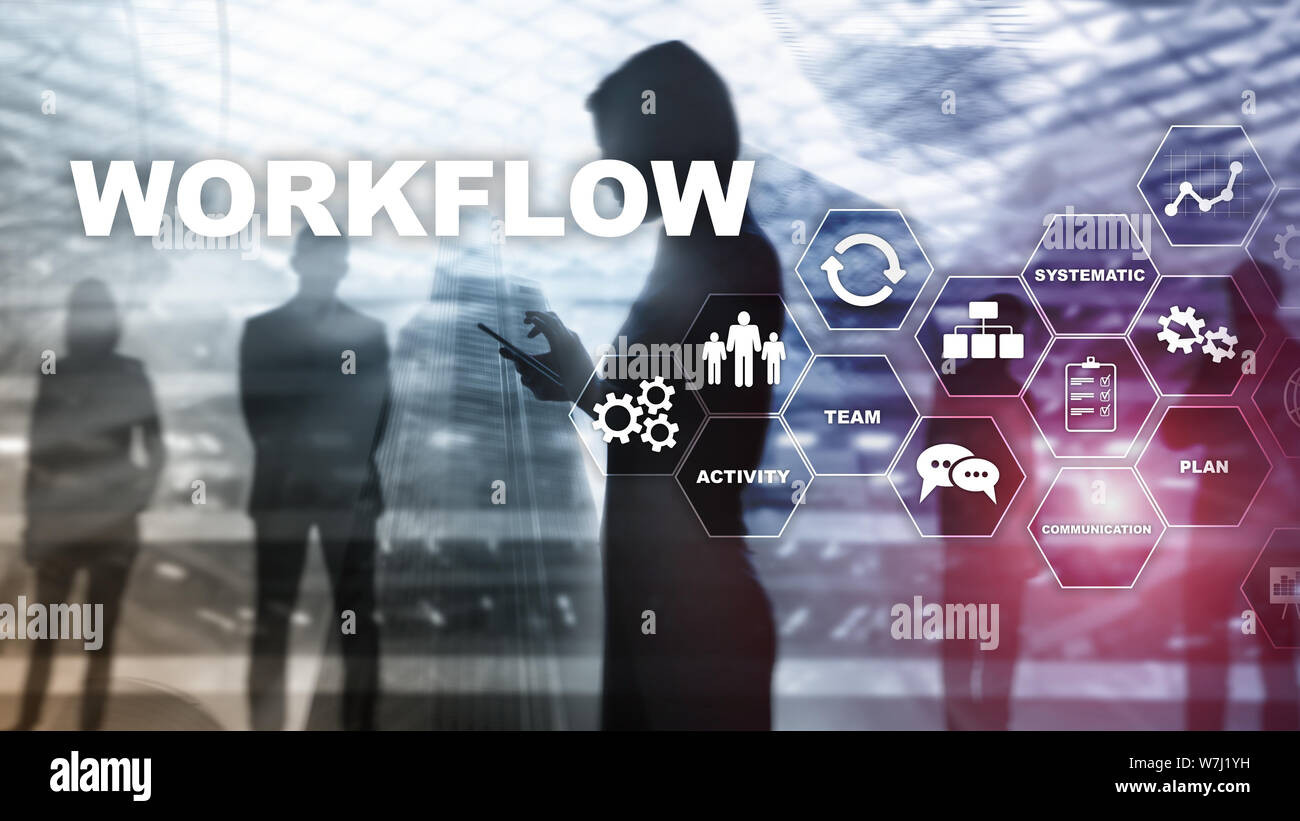 Automation of business workflows. Work process. Reliability and ...