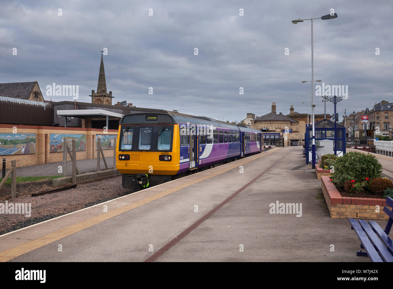 Saltburn rail railway station hires stock photography and images Alamy