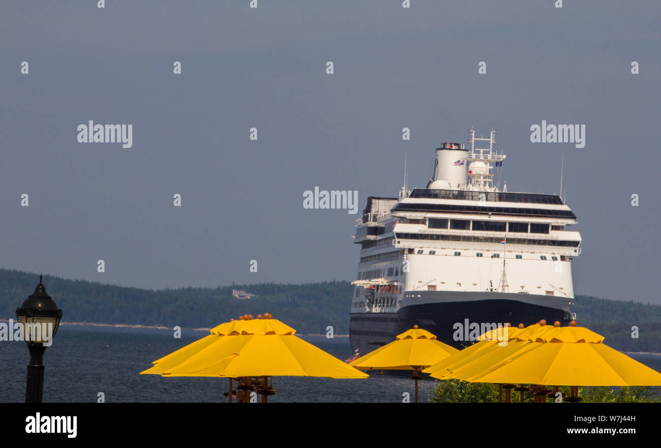 Boats, Bar Harbor, Maine Stock Photo Alamy