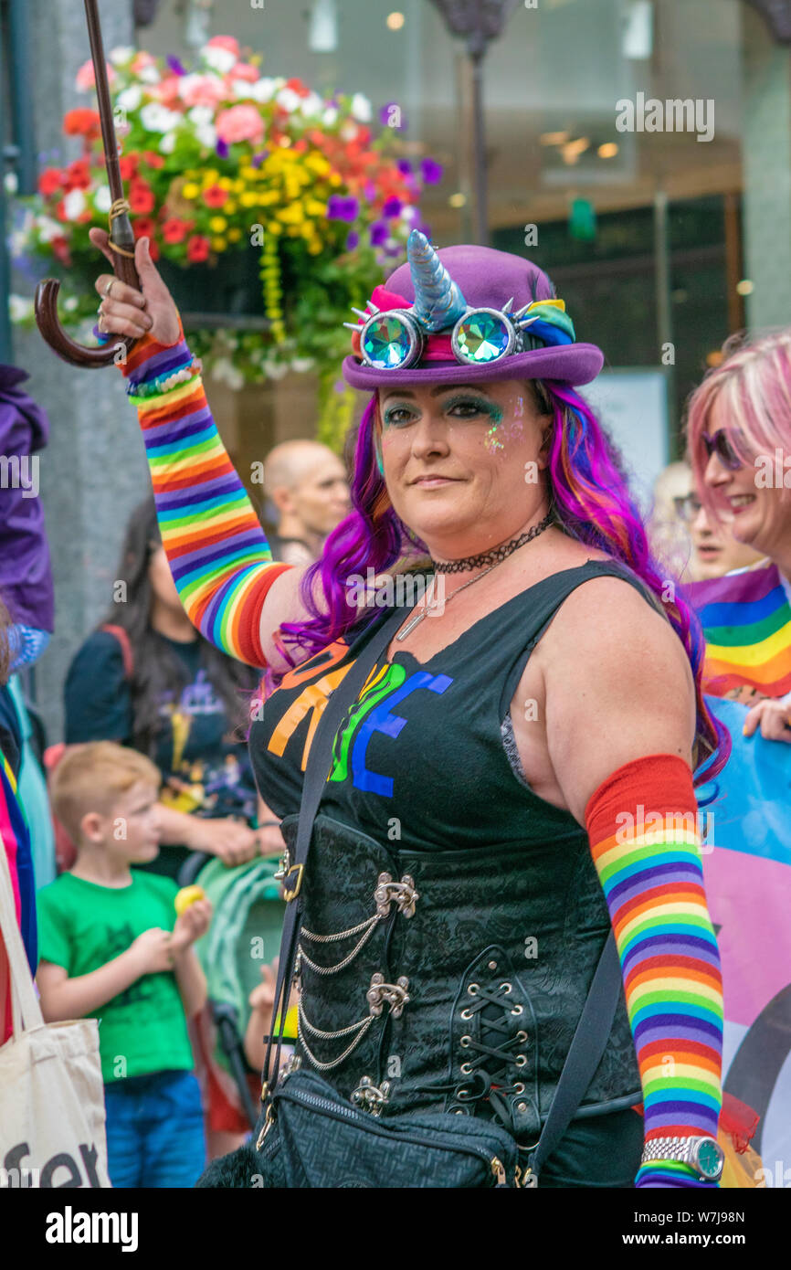 Leeds Pride celebrations 2019 Stock Photo