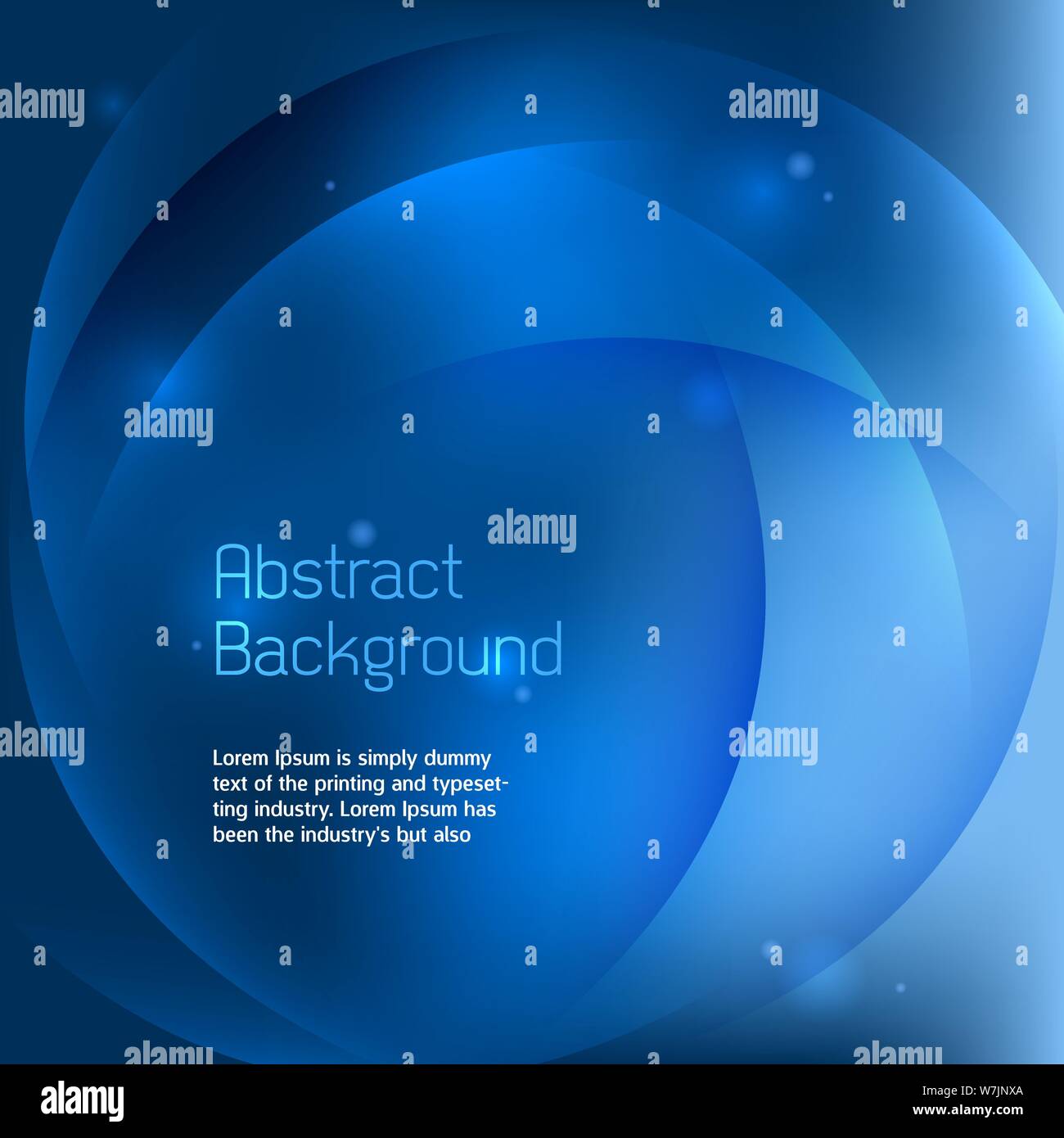 Abstract Blue Background Vector illustration for your design Stock ...