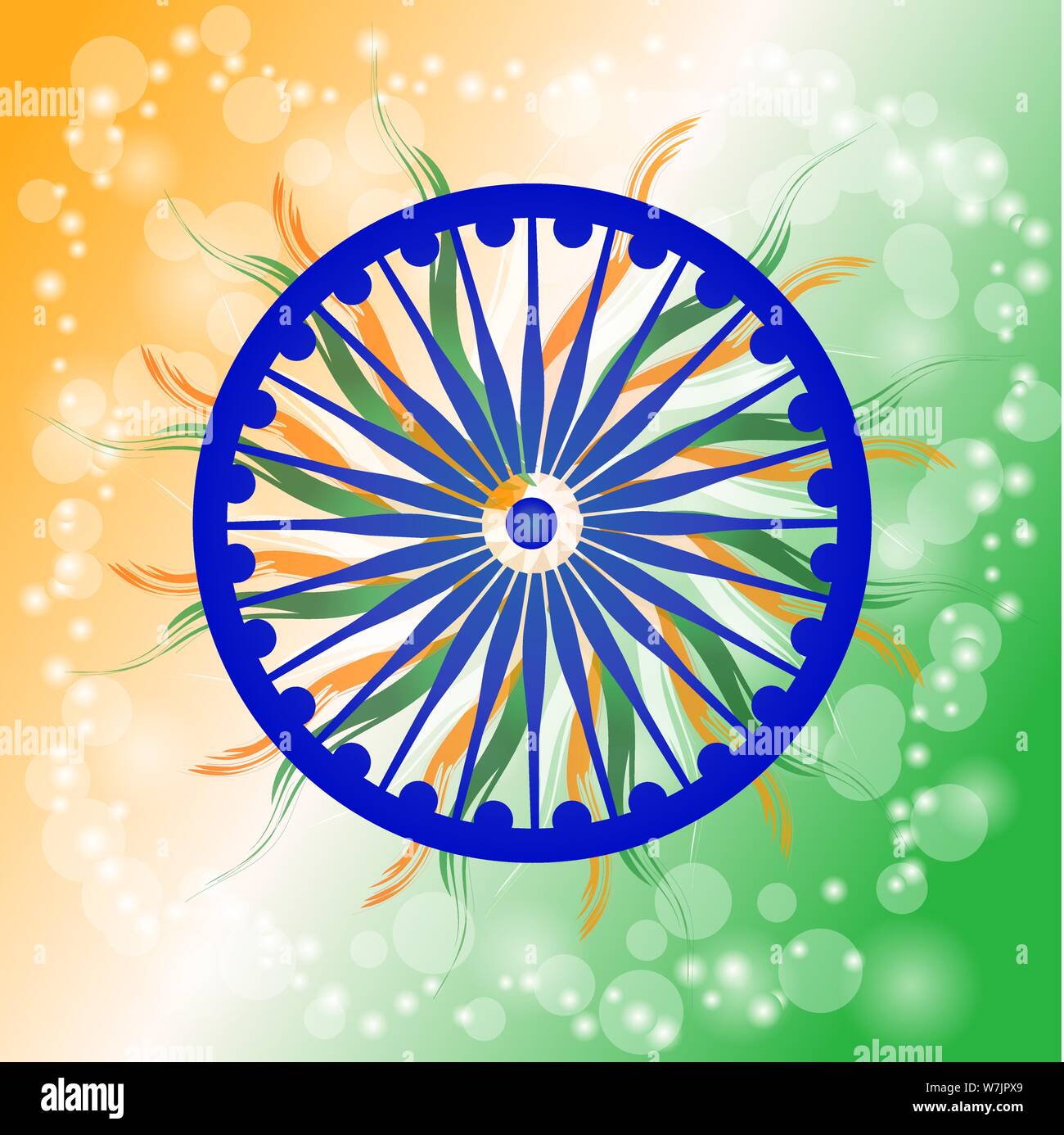 Happy Indian Republic Day Celebration Poster Or Banner Background