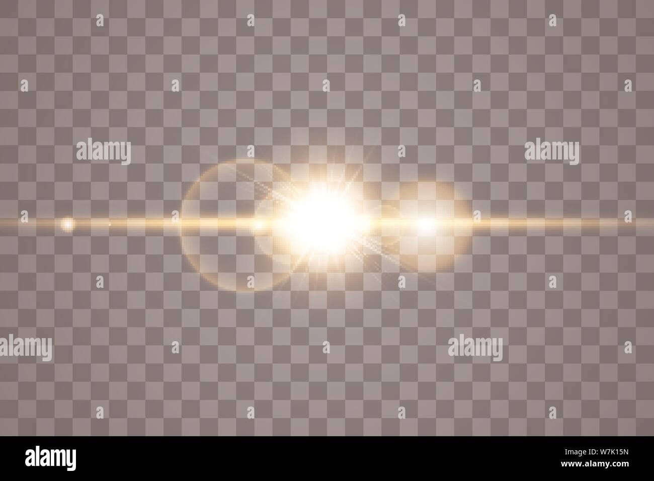 Vector transparent sunlight special lens flare light effect. Isolated ...