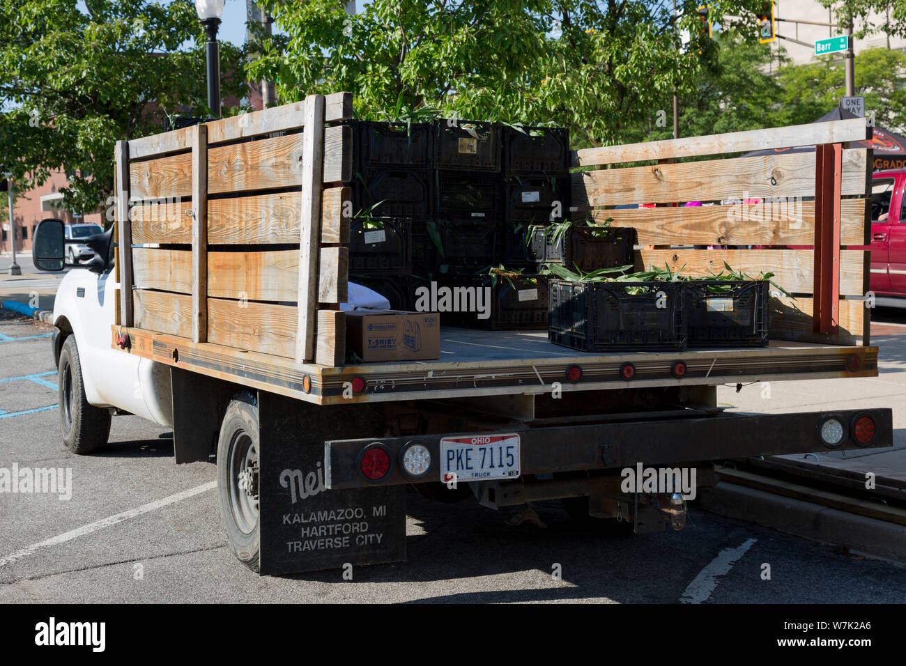 Ford Fort Wayne >> A Ford F250 Stake Truck With A Partial Load Of Corn Sits Ford Fort Wayne >> A Ford F250 Stake Truck With A Partial Load Of Corn Sits