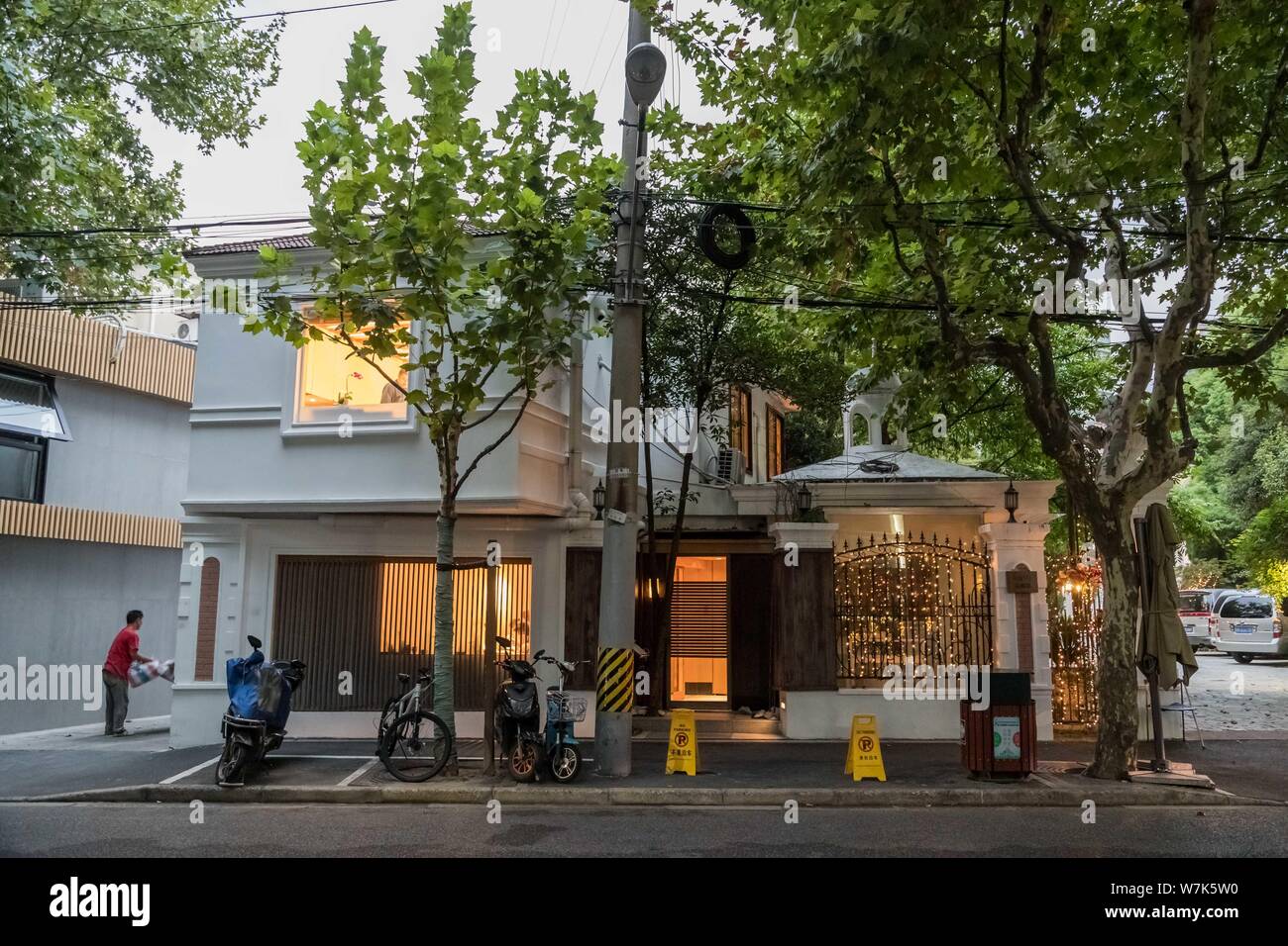 View of the so called Shanghai branch of the one-Michelin-starred