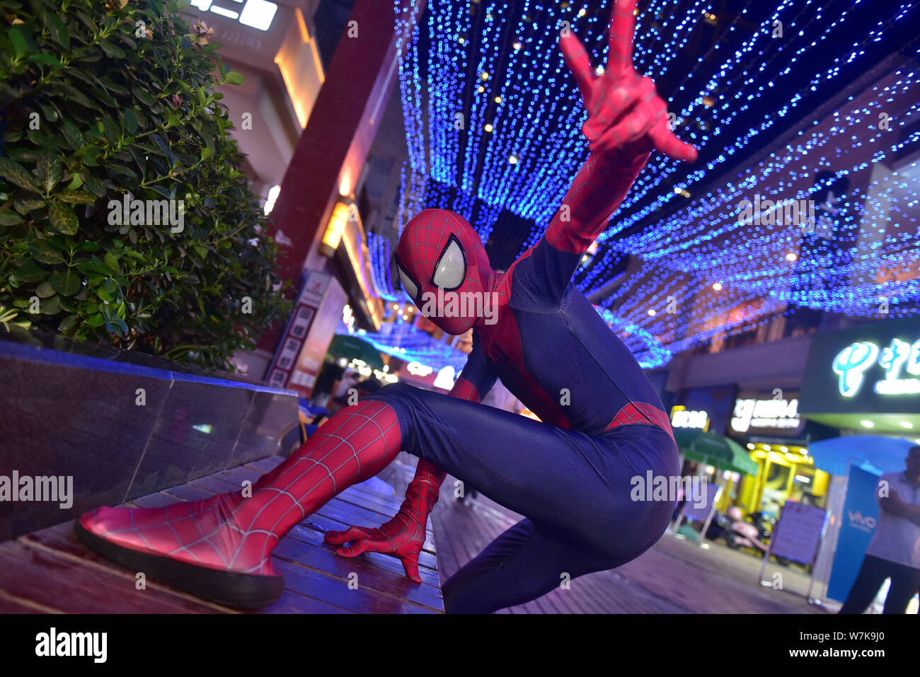 Cos-player Dressed Spiderman Poses Picture Annual Editorial Stock Photo -  Stock Image | Shutterstock Editorial