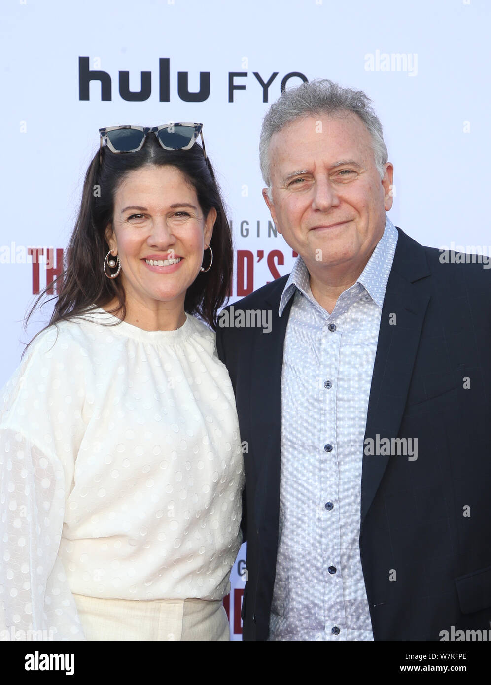 Westwood, Ca. 6th Aug, 2019. Paula Ravets, Paul Reiser, at The Hulu's 'The Handmaid's Tale' Celebrates Season 3 Finale at Regency Village Theatre in Westwood, California on August 6, 2019. Credit: Faye Sadou/Media Punch/Alamy Live News Stock Photo