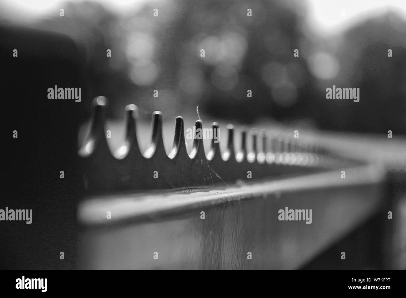 Spike bar Black and White Stock Photos & Images - Alamy