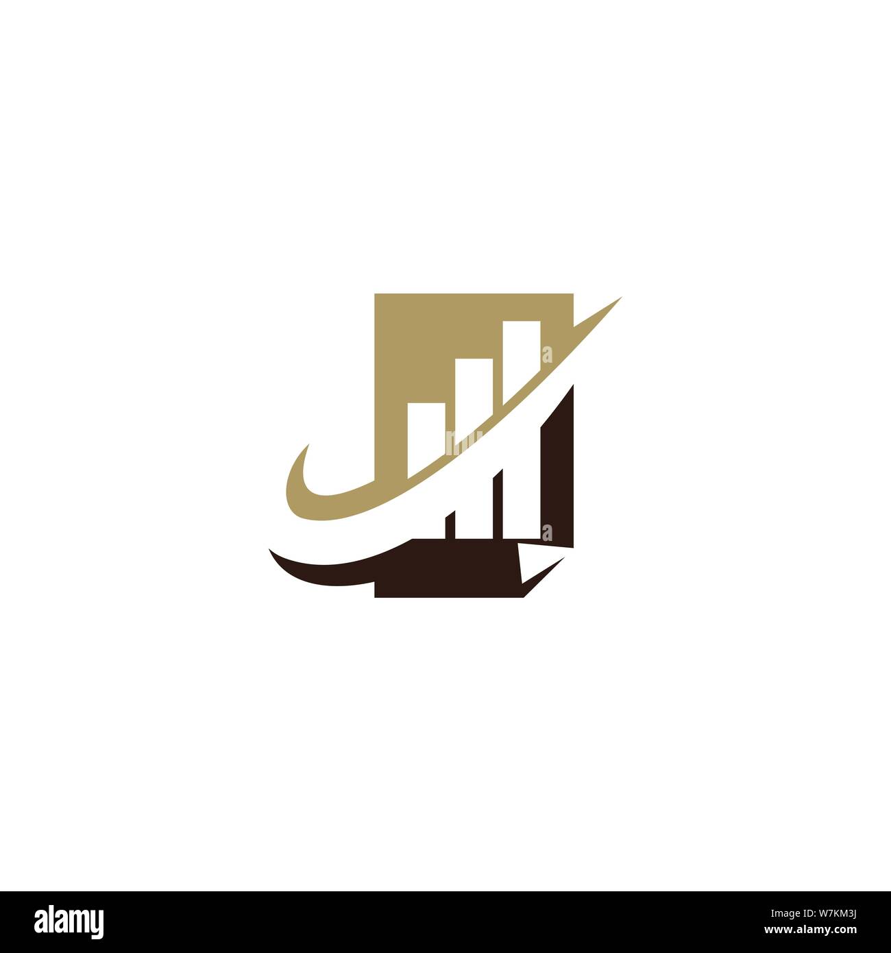 Accounting Tax Financial Business Logo Design Template Vector Stock