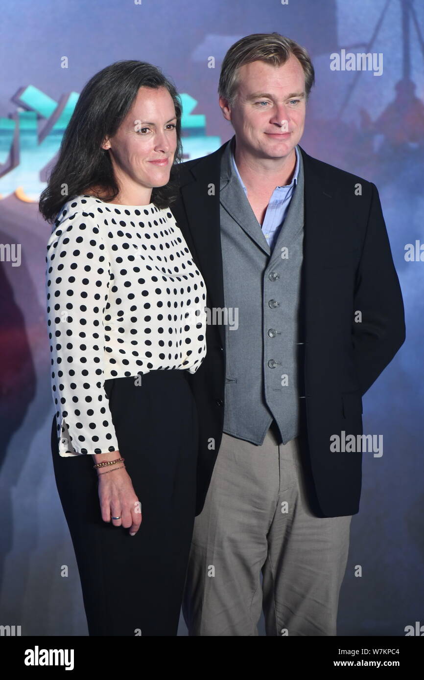 British Film Director Christopher Nolan Right And British Film Producer Emma Thomas Attend A Press Conference For Their New Movie Dunkirk In Beiji Stock Photo Alamy British Film Director Christopher Nolan Right And British Film Producer Emma Thomas Attend A Press Conference For Their New Movie Dunkirk In Beiji Stock Photo Alamy