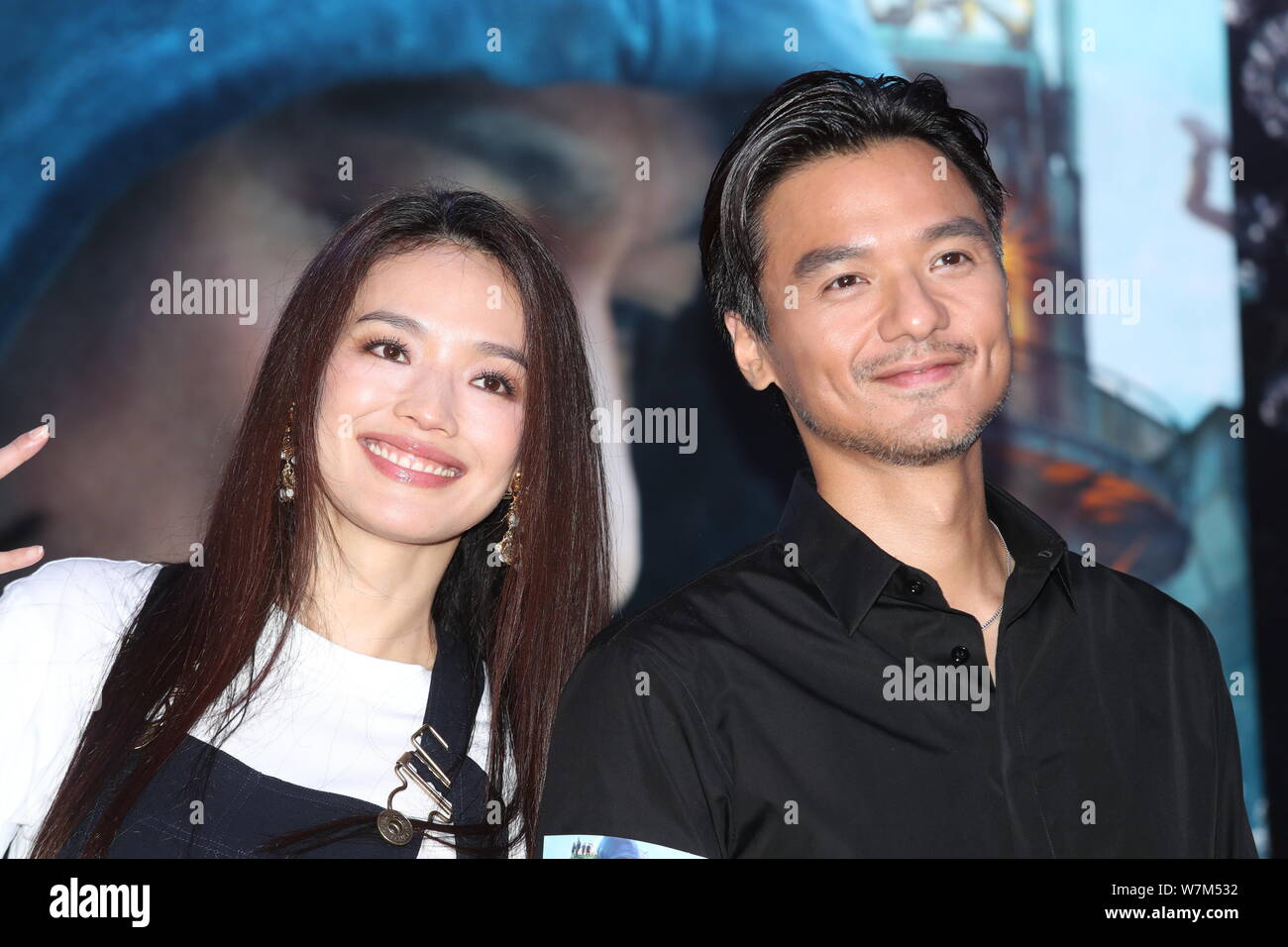 Hong Kong actor and director Stephen Fung, right, and his Taiwanese
