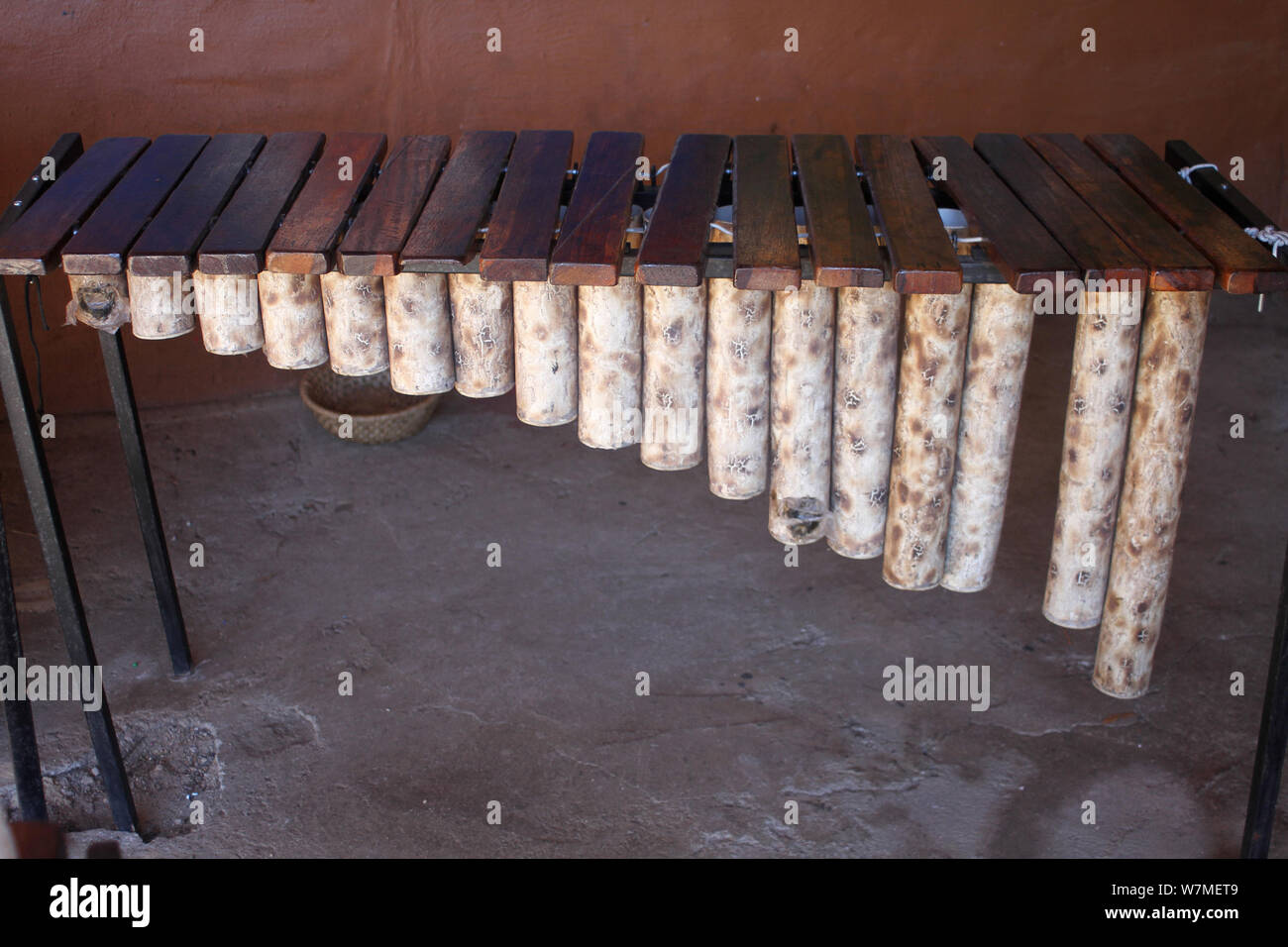 Musical instrument called Marimba at Lesedi Cultural Village