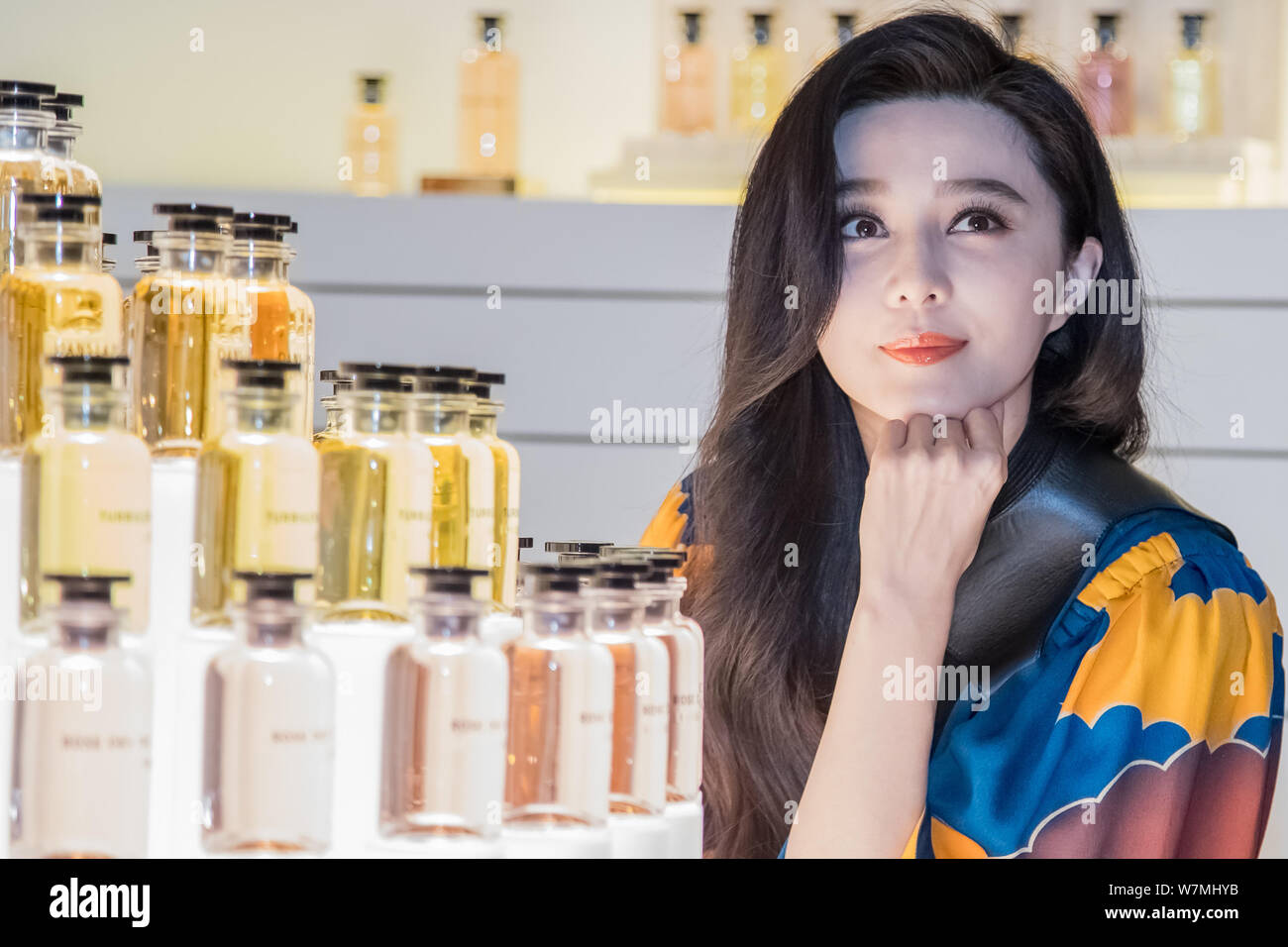 Chinese actress Fan Bingbing attends a launch event for Louis Vuitton
