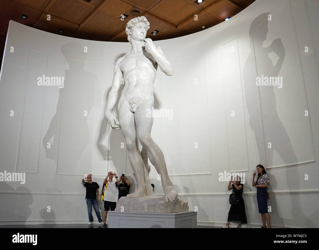 replica-of-michelangelos-david-hi-res-stock-photography-and-images-alamy