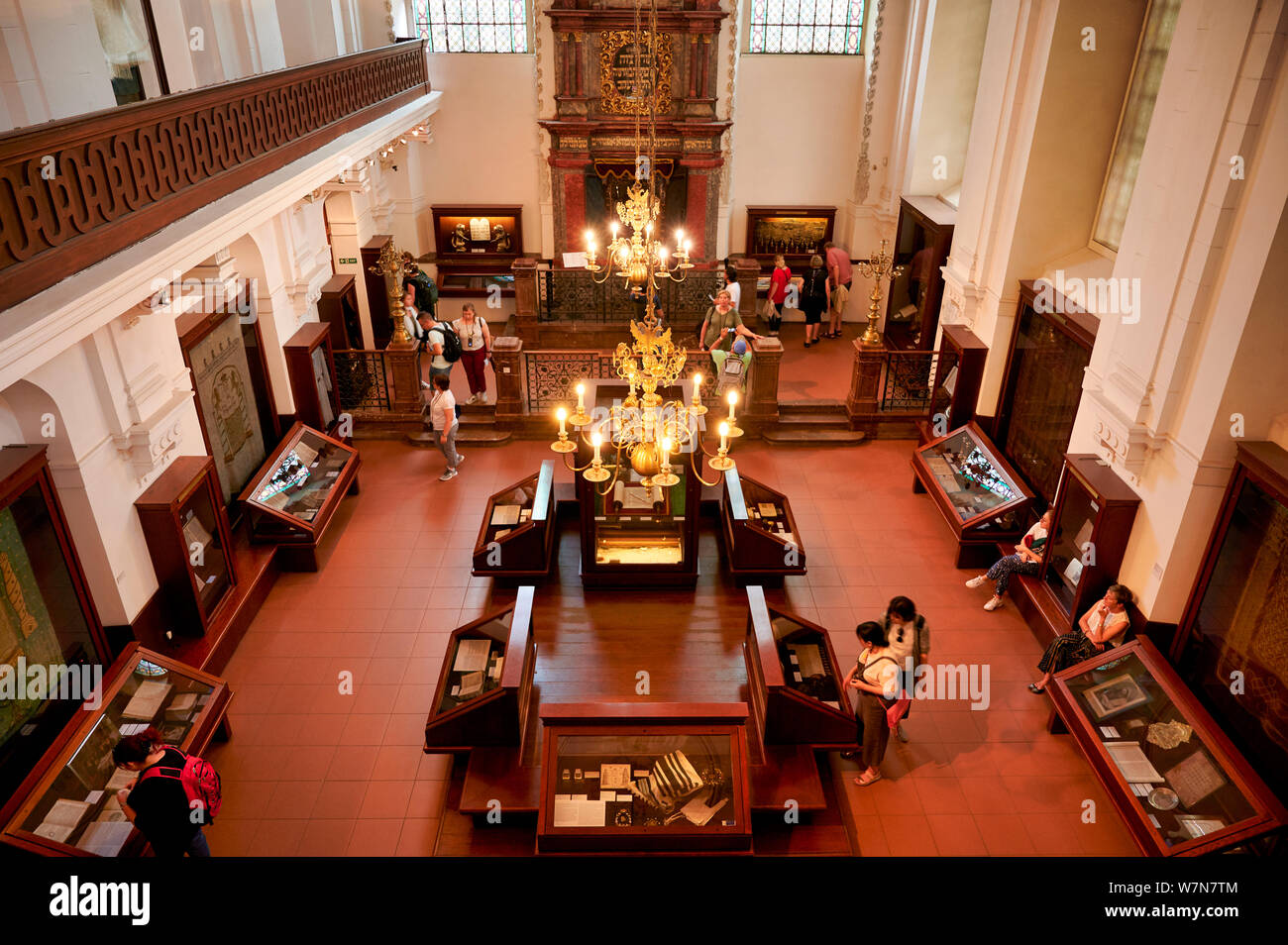 Prague Czech Republic. The Klausen Synagogue Stock Photo - Alamy