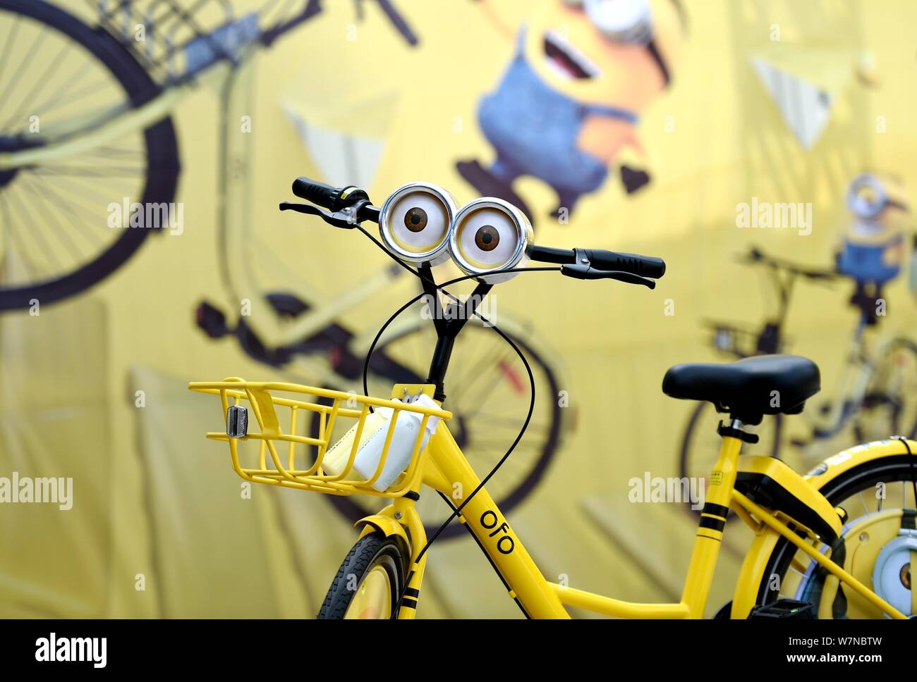 A bicycle of Chinese bike-sharing 