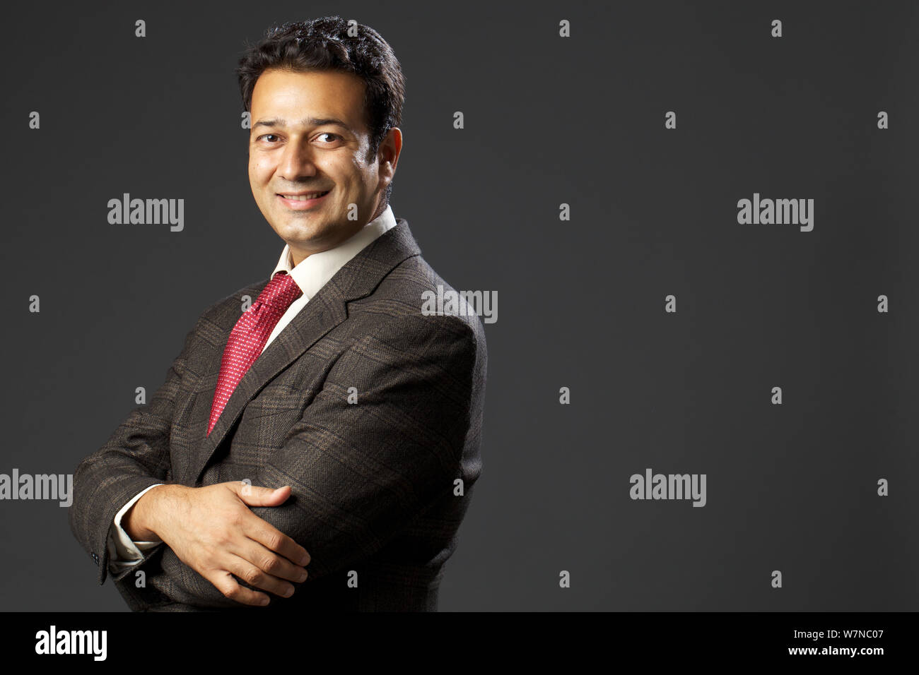 Boss crossed arms employee hi-res stock photography and images - Alamy
