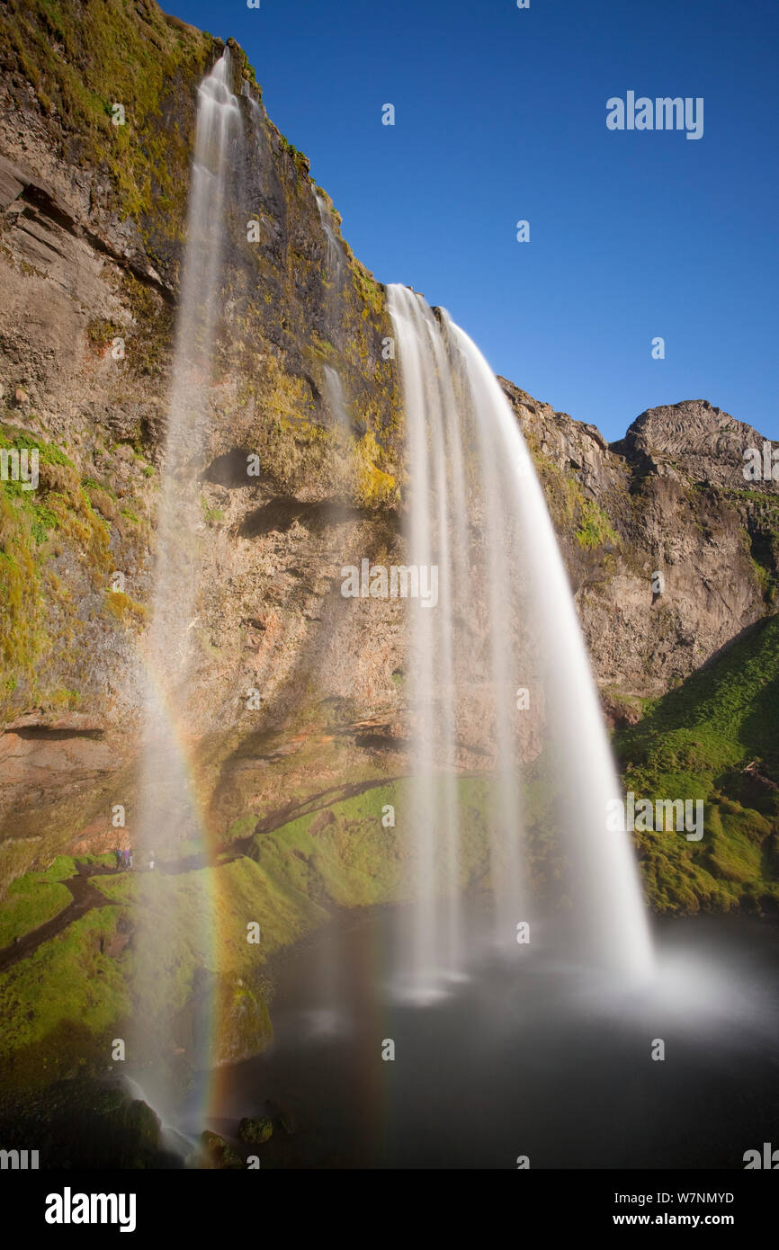 Seljalandsfoss waterfall, Iceland, 2011 Stock Photo