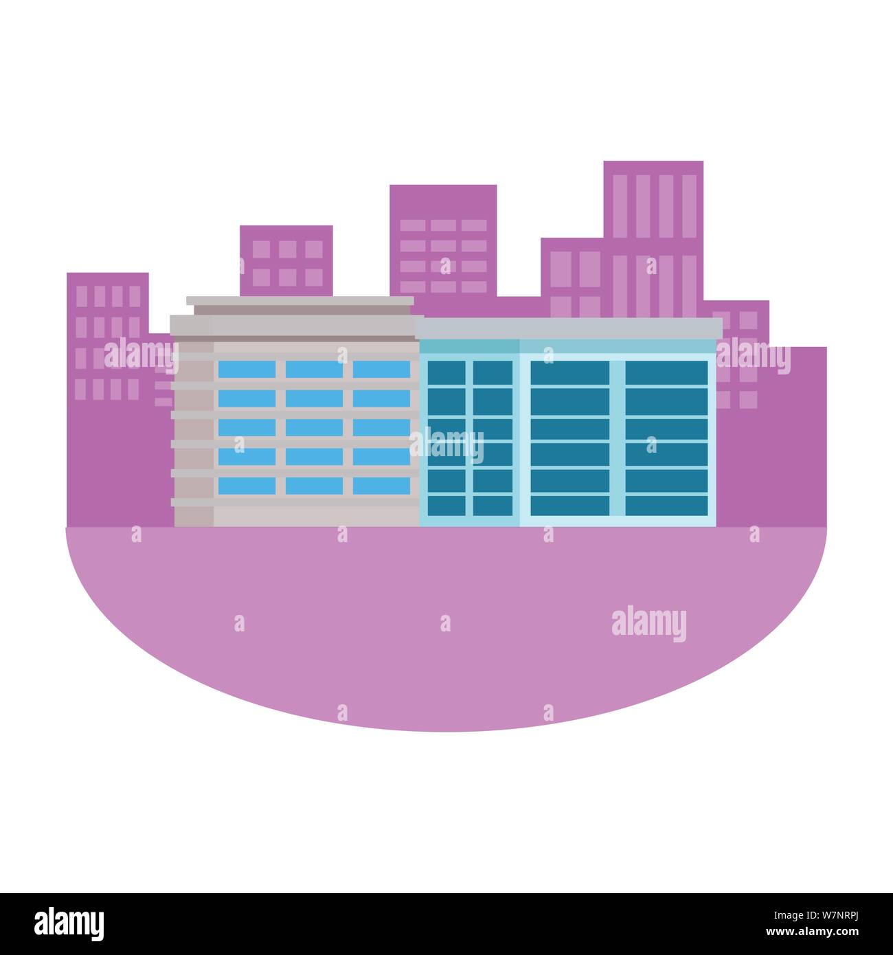 Office buildings and real estates Stock Vector Image & Art - Alamy