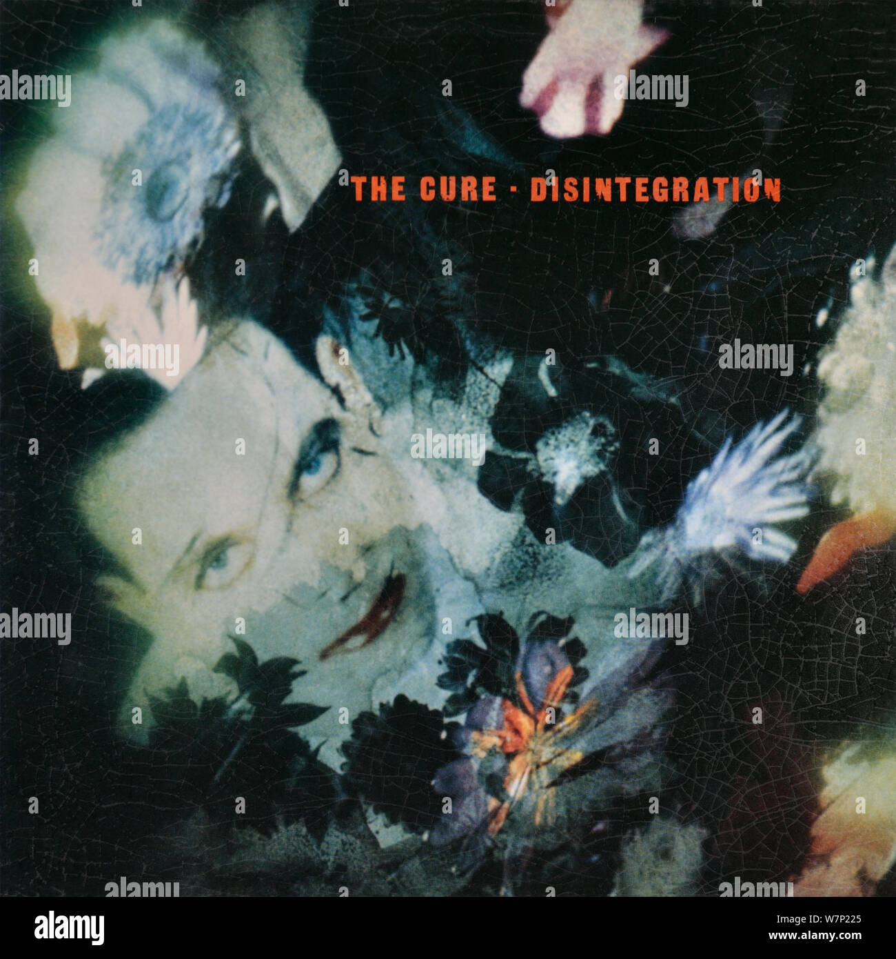 The Cure - original vinyl album cover - Disintegration - 1989 Stock Photo