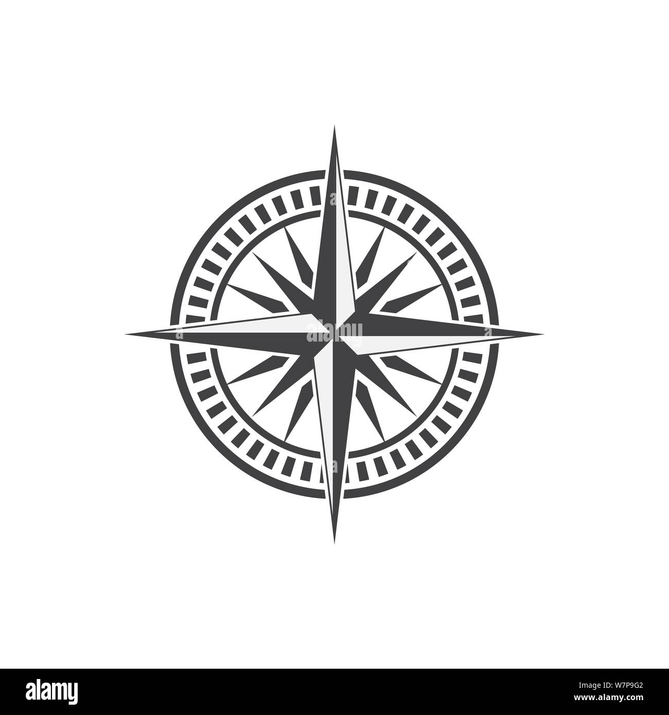 Wind compass Stock Vector Images - Alamy