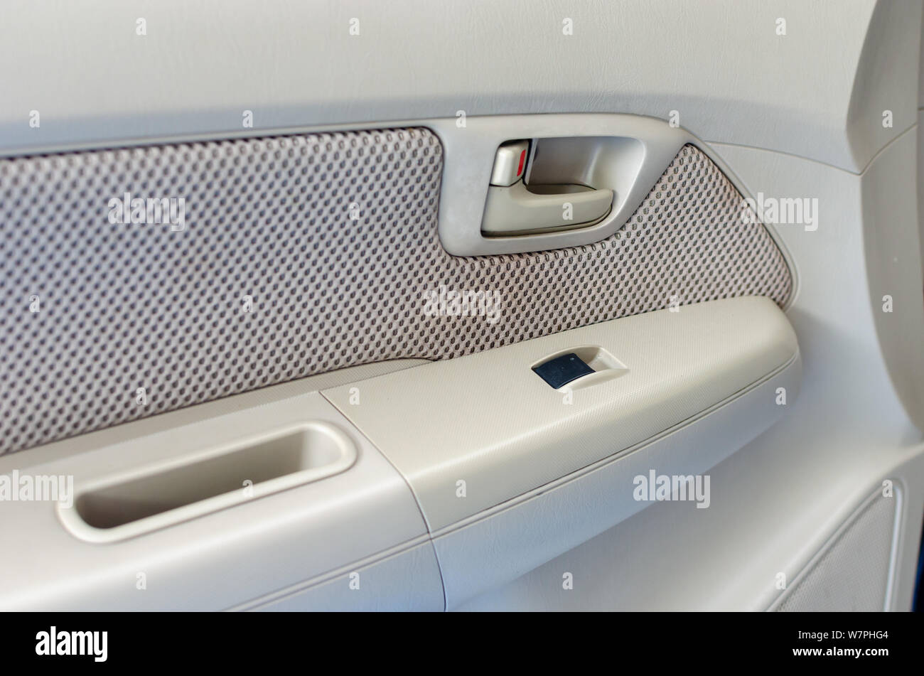 Details in the car door panel Stock Photo Alamy