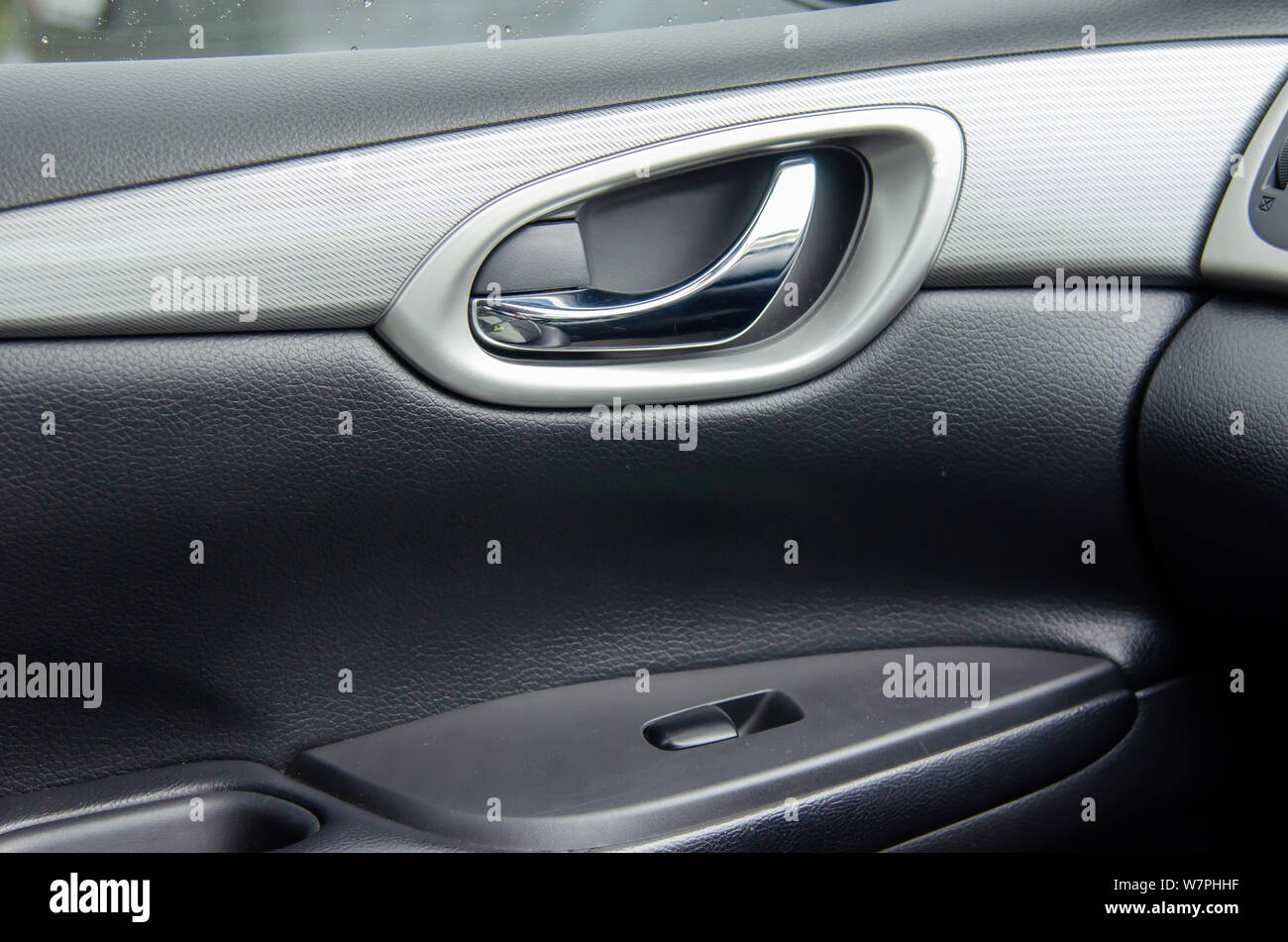 Details in the car door panel Stock Photo Alamy