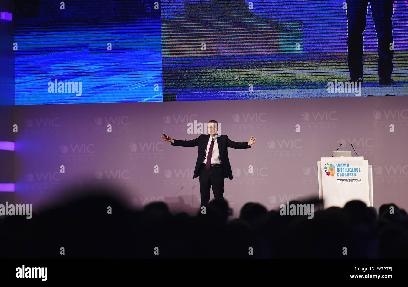 Viktor Mayer-Schonberger, Professor of Internet Governance and Regulation at the Oxford Internet Institute, University of Oxford, speaks at the main f Stock Photo