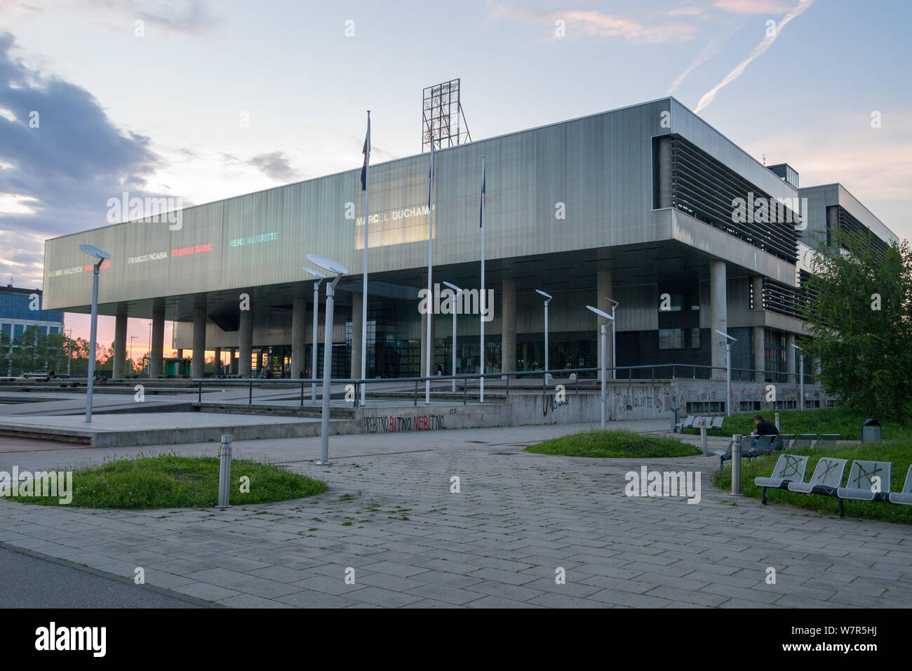Zagreb museum of contemporary art hires stock photography and images