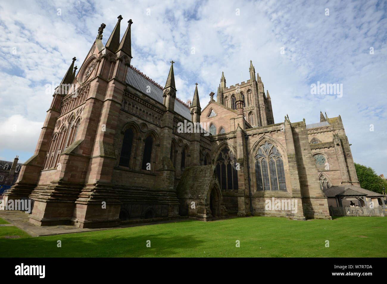 Cathedral of saint mary the virgin and saint ethelbert hi-res stock ...