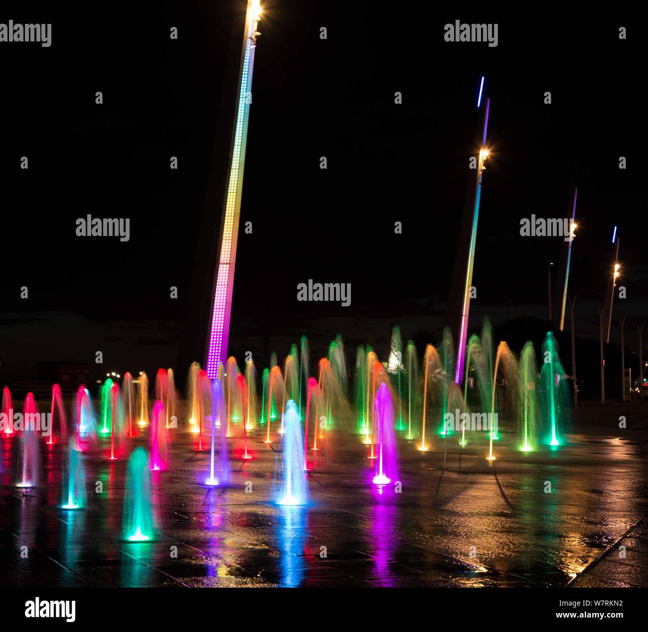 Splash fountains southend hires stock photography and images Alamy