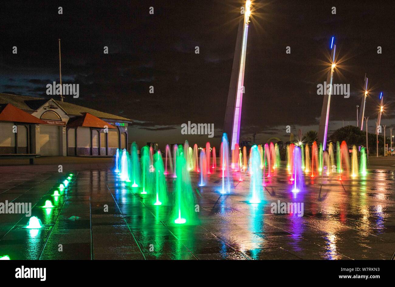 Splash fountains southend hires stock photography and images Alamy