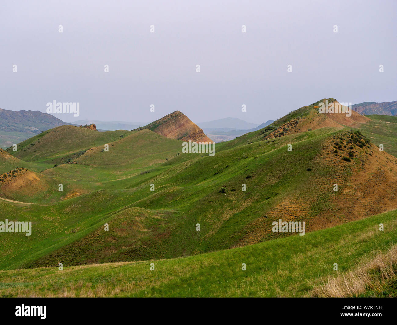 mountains near cave monastery Davit Garedscha-Dav Stock Photo
