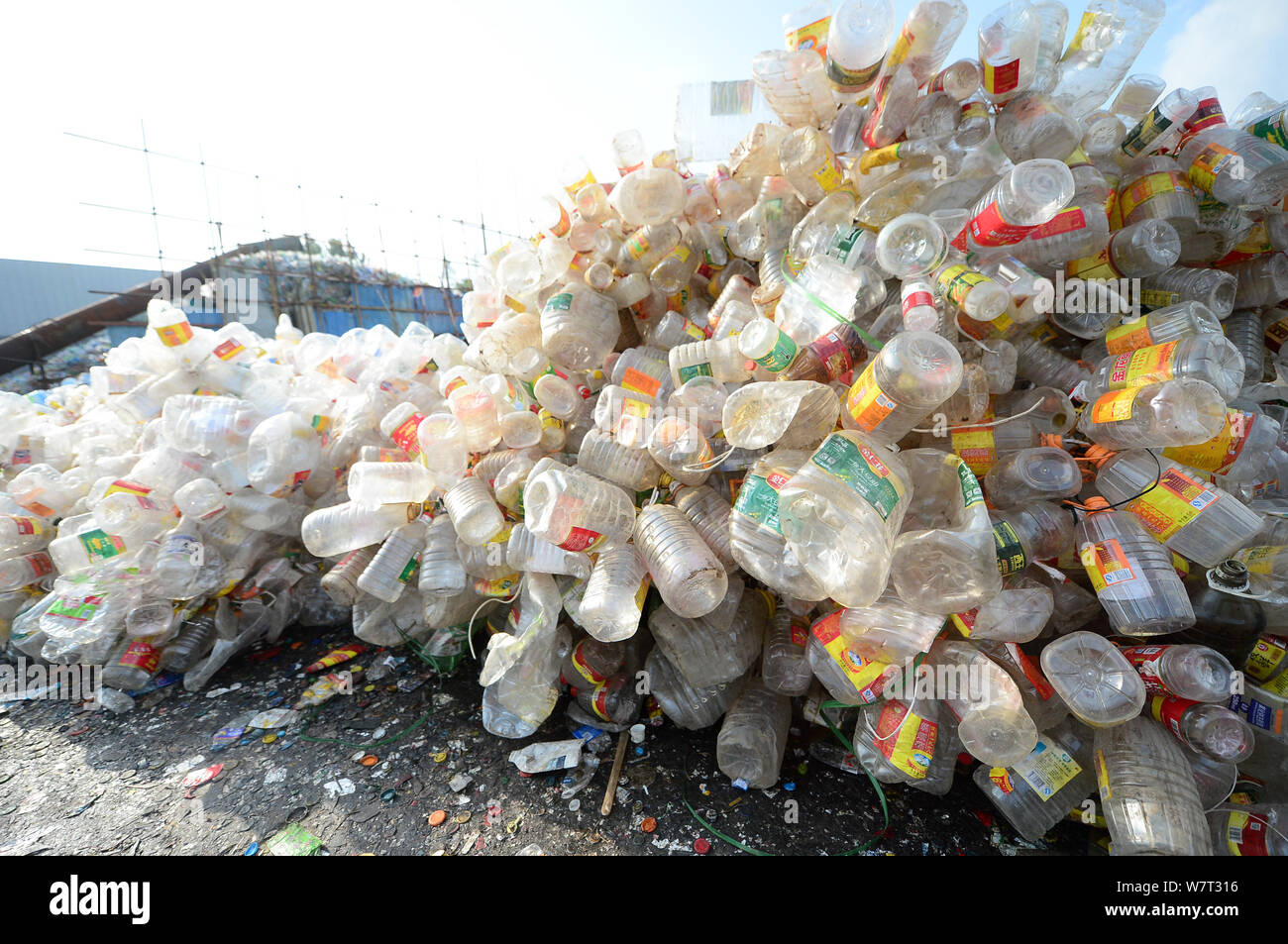 Plastic Bottle Recycling China High Resolution Stock Photography and Images Alamy