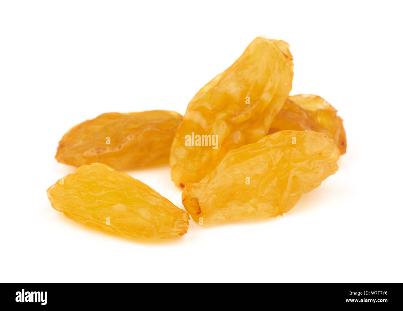 Dried raisins isolated on a white background Stock Photo - Alamy