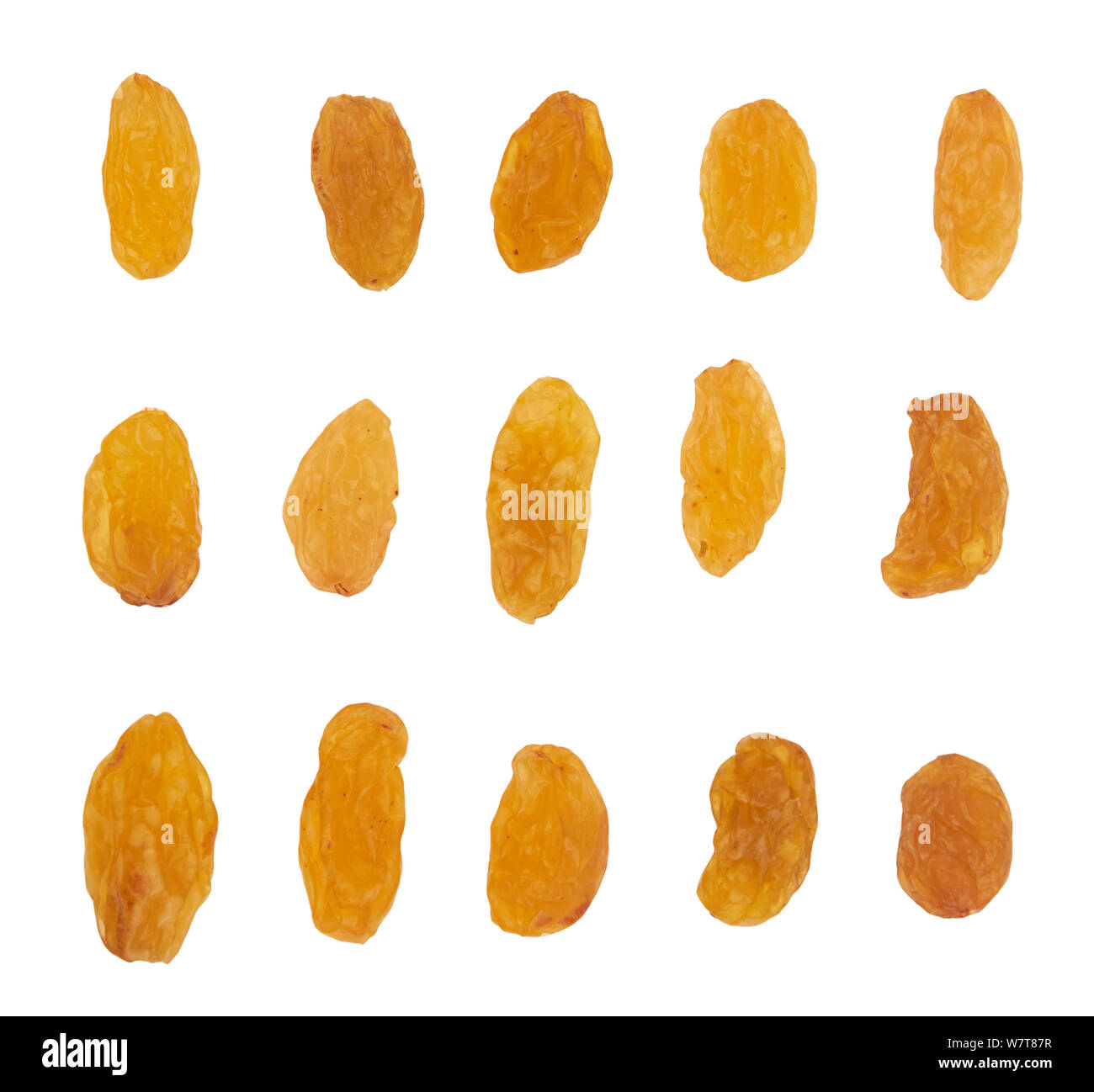 Top view raisins isolated hi-res stock photography and images - Alamy