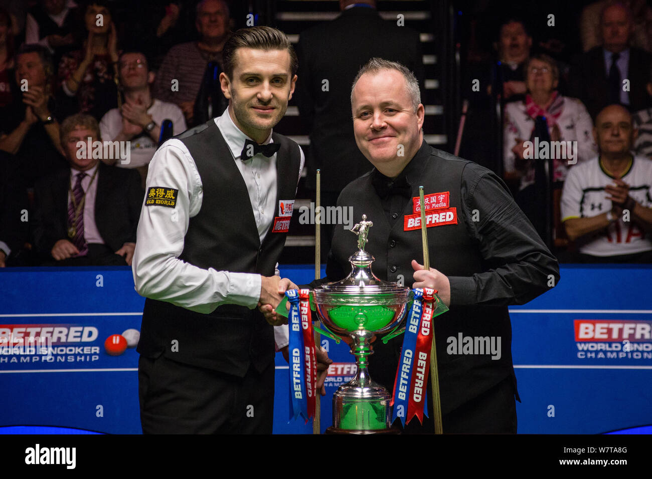 Betfred snooker world championship 2017 hi-res stock photography and images 