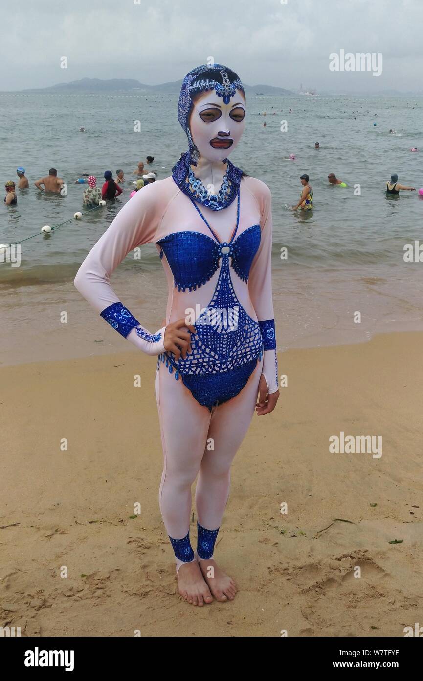 Chinese swimsuit full body sales