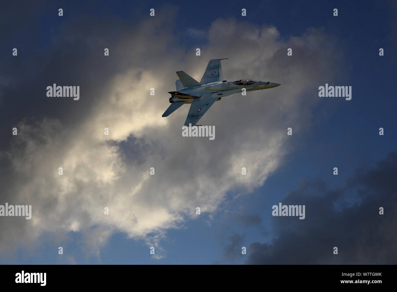 CF-18 Hornet in British Columbia Stock Photo