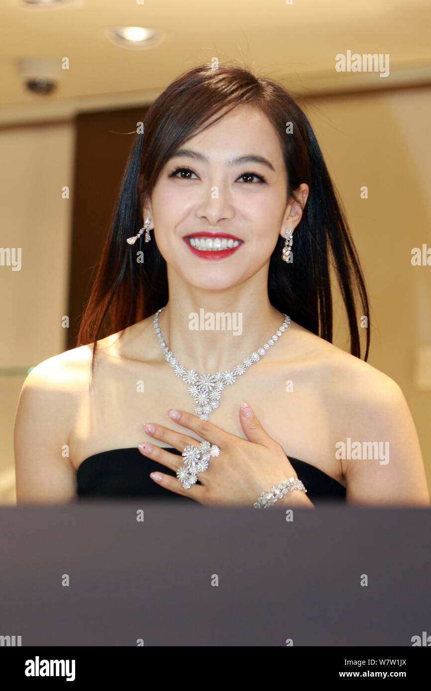 Chinese singer and actress Victoria Song or Song Qian of South Korean