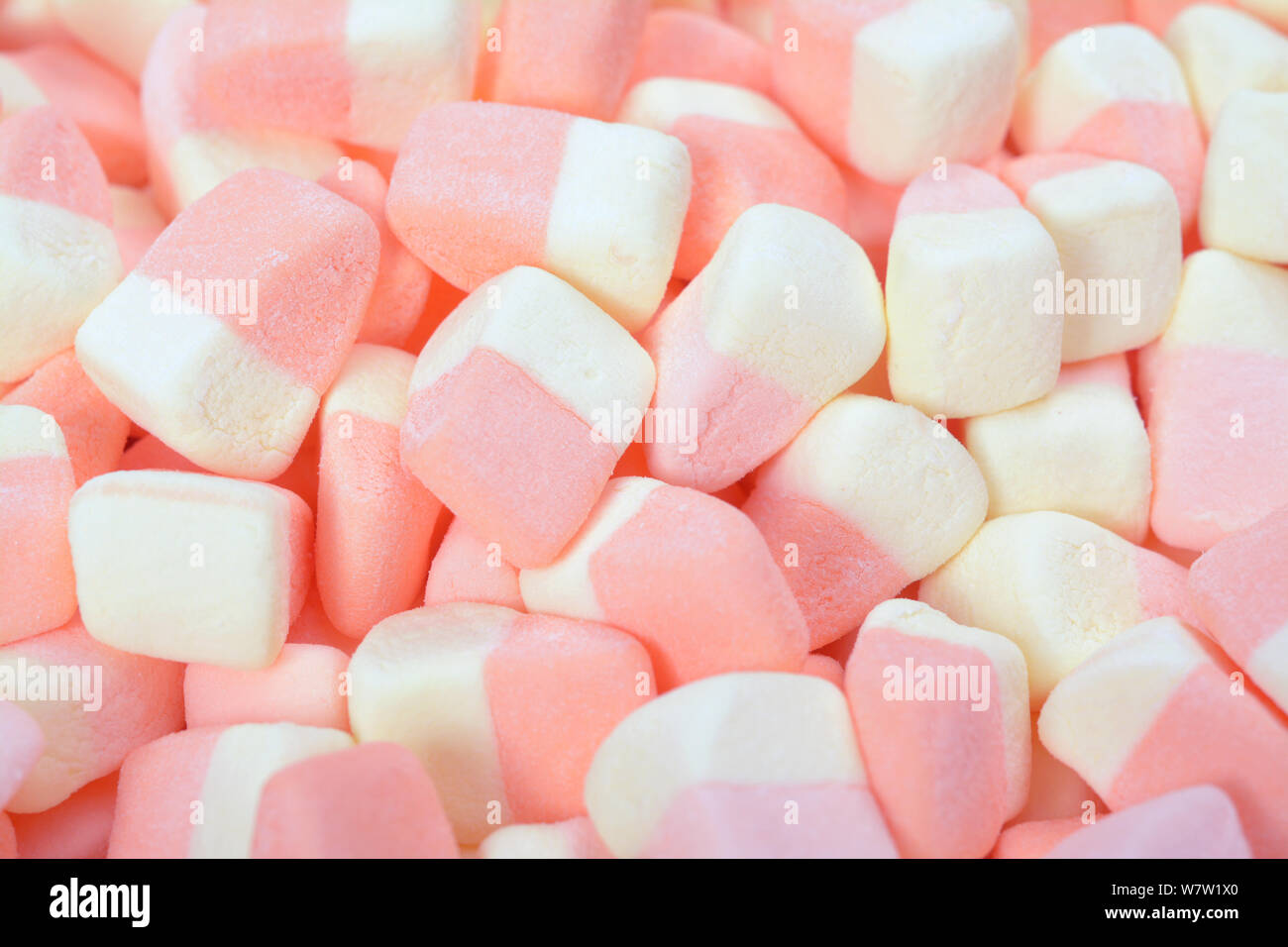 pile of marshmallow candy corn Stock Photo Alamy