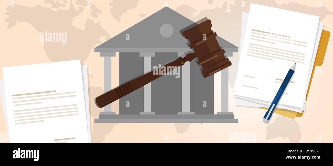 constitutional law verdict case legal gavel wooden hammer crime supreme court auction symbol