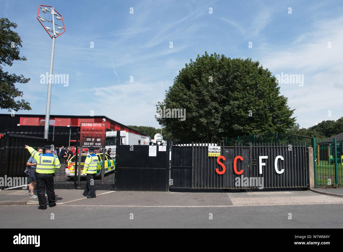 The Peninsula Stadium Moor Lane Salford Salford City Fc Stock Photo Alamy