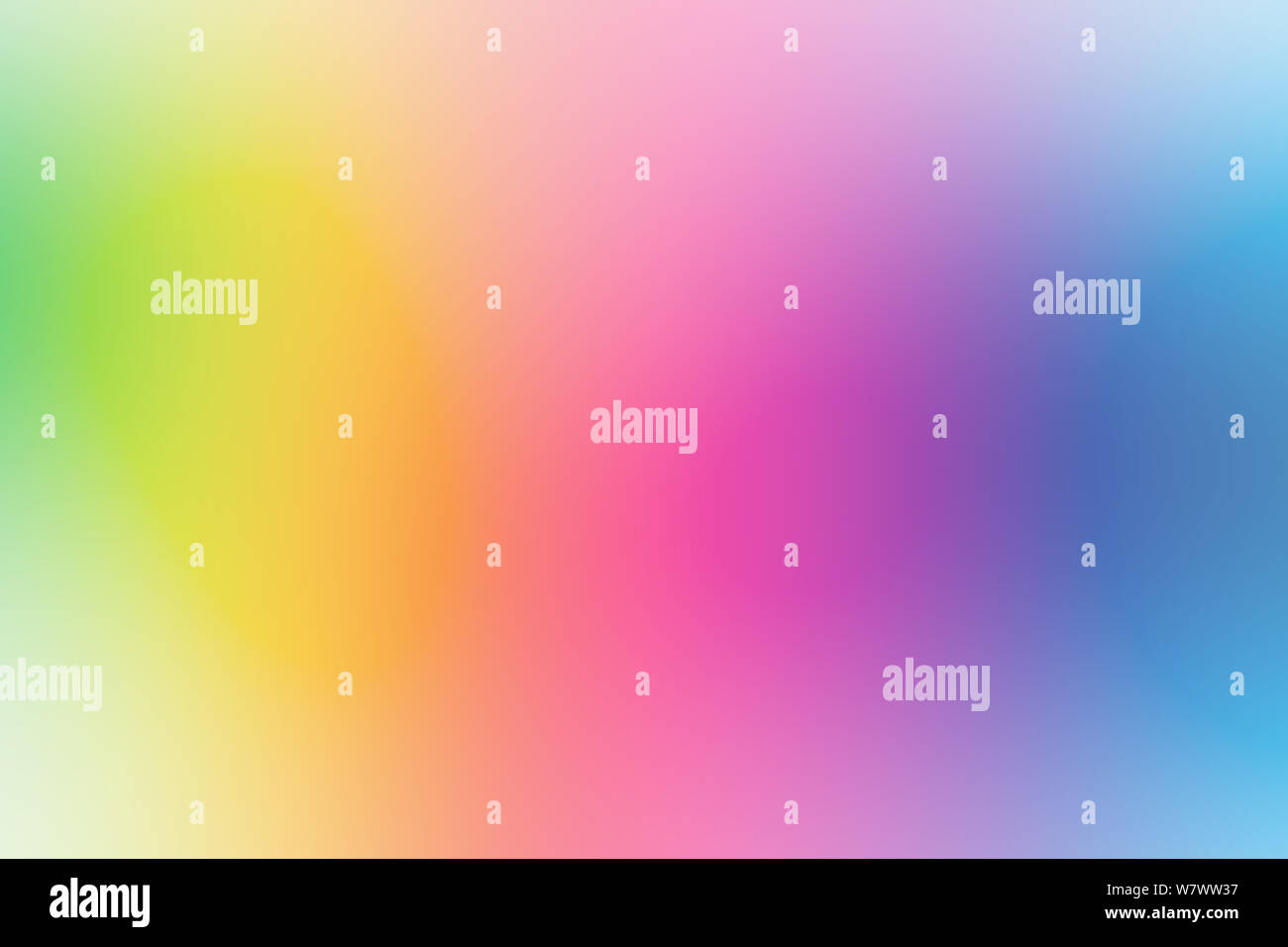 Colorful gradient mesh background in bright rainbow colors. Abstract smooth blurred texture. Stock Photo