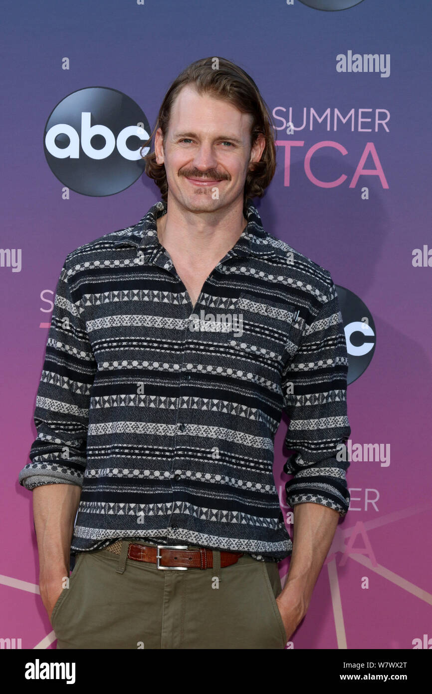 August 5, 2019, West Hollywood, CA, USA: LOS ANGELES - AUG 15:  Josh Pence at the ABC Summer TCA All-Star Party at the SOHO House on August 15, 2019 in West Hollywood, CA (Credit Image: © Kay Blake/ZUMA Wire) Stock Photo