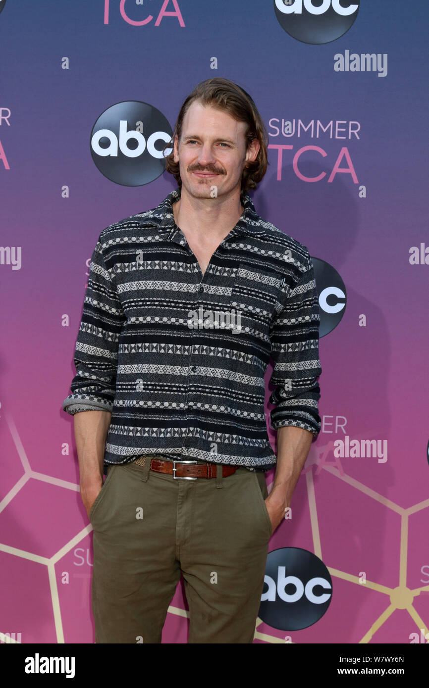 August 5, 2019, West Hollywood, CA, USA: LOS ANGELES - AUG 15:  Josh Pence at the ABC Summer TCA All-Star Party at the SOHO House on August 15, 2019 in West Hollywood, CA (Credit Image: © Kay Blake/ZUMA Wire) Stock Photo