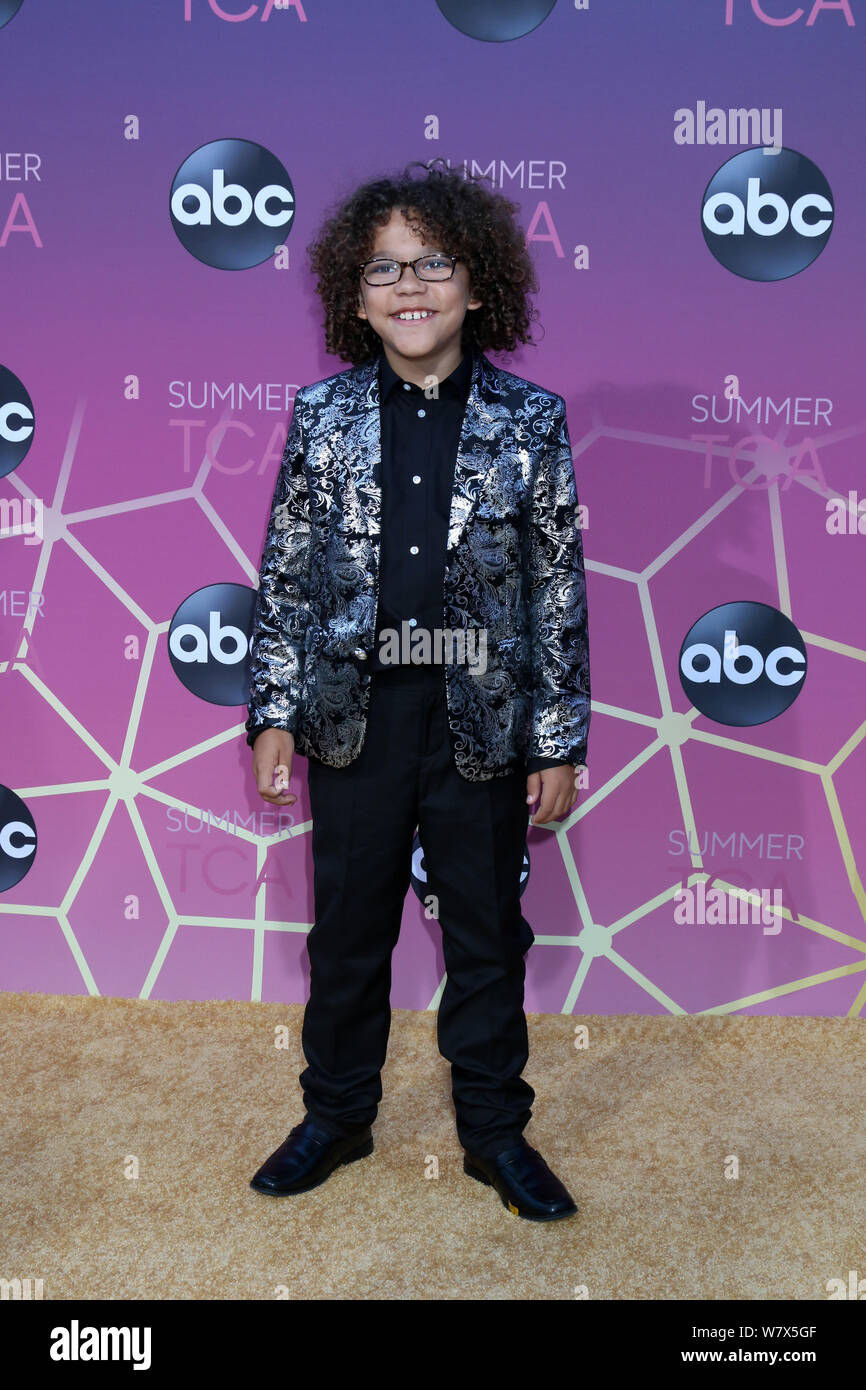 August 5, 2019, West Hollywood, CA, USA: LOS ANGELES - AUG 15:  Ethan William Childress at the ABC Summer TCA All-Star Party at the SOHO House on August 15, 2019 in West Hollywood, CA (Credit Image: © Kay Blake/ZUMA Wire) Stock Photo