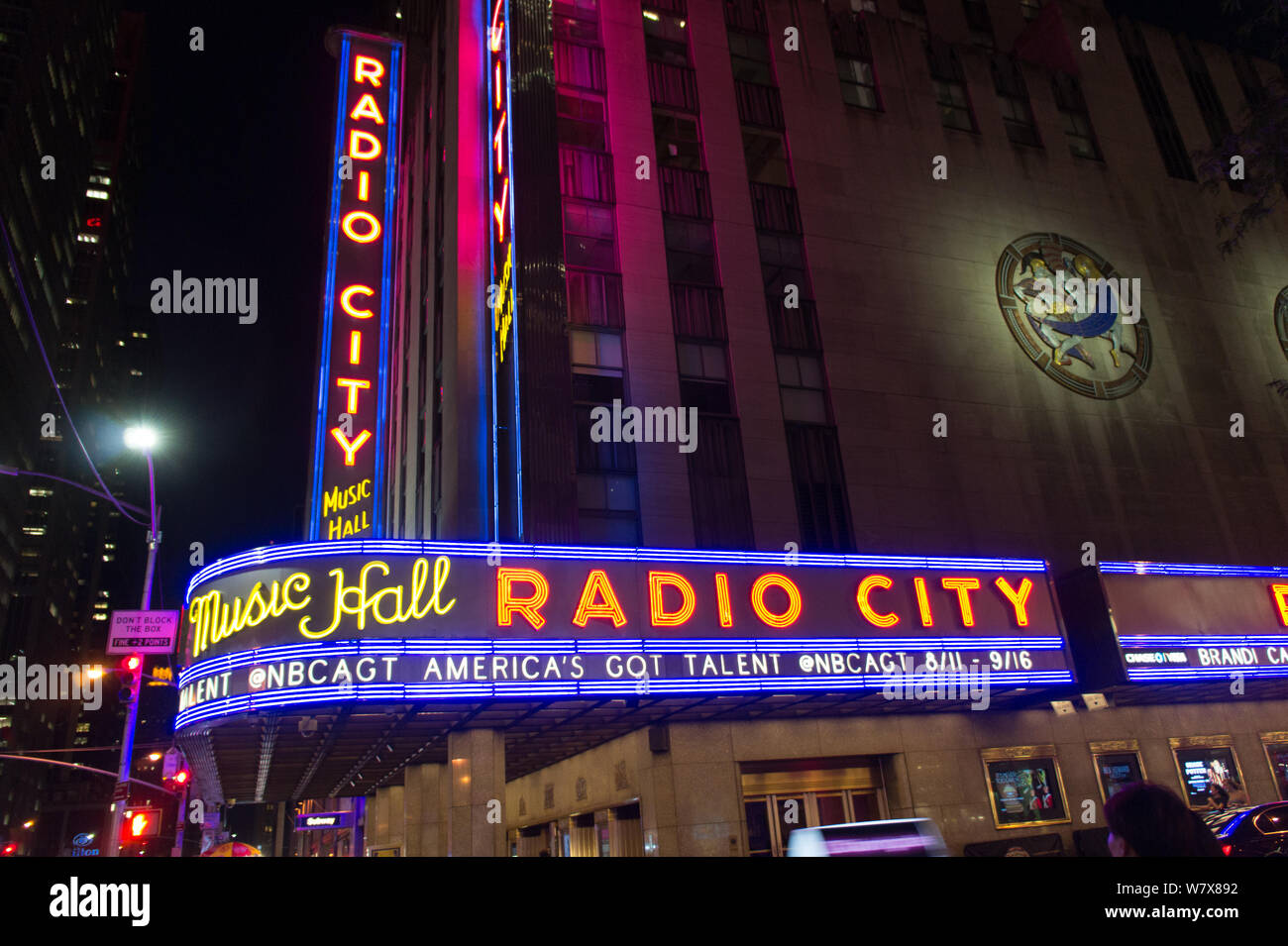 Radio City Music Hall, New York Stock Photo Alamy